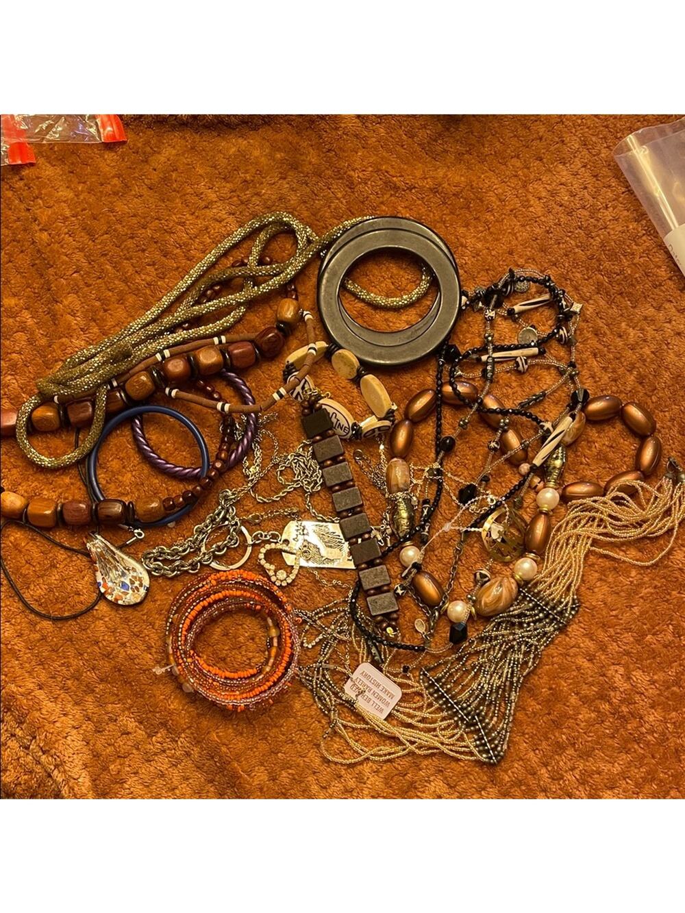 Crafting Lot B 1.5lbs  multiple beads and metals